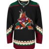 Arizona Coyotes Adidas Primegreen Authentic Home NHL Hockey Jersey - Front View