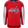 Washington Capitals Adidas Primegreen Authentic Home NHL Hockey Jersey - Front View