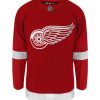 Detroit Red Wings Adidas Primegreen Authentic Home NHL Hockey Jersey - Front View