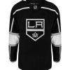 Los Angeles Kings Adidas Primegreen Authentic Home NHL Hockey Jersey - Front View