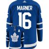 Mitch Marner Toronto Maple Leafs Adidas Primegreen Authentic Home NHL Hockey Jersey - Back/Front View