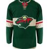 Minnesota Wild Adidas Primegreen Authentic Home NHL Hockey Jersey - Front View