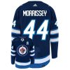 Josh Morrissey Winnipeg Jets Adidas Primegreen Authentic Home NHL Hockey Jersey - Back/Front View