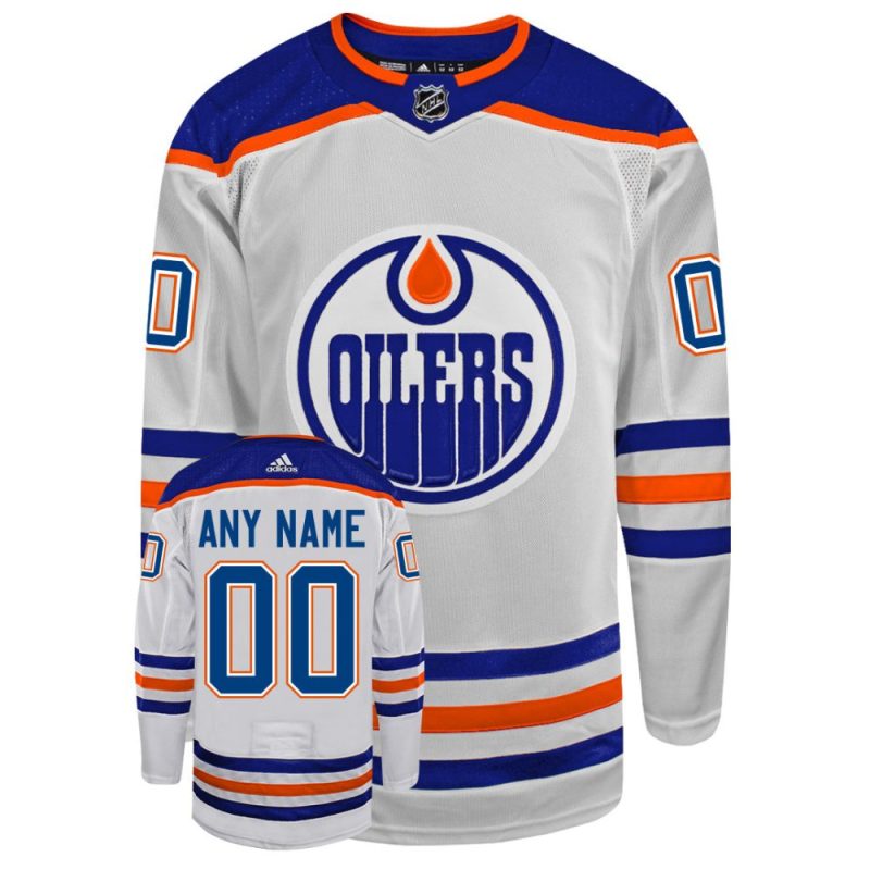 oilers away any name back front