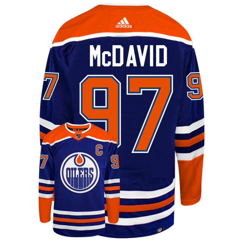 oilers home mc david front back