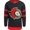 Ottawa Senators Adidas Primegreen Authentic Home NHL Hockey Jersey - Front View