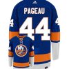 Jean-Gabriel Pageau New York Islanders Adidas Primegreen Authentic Home NHL Hockey Jersey - Back/Front View